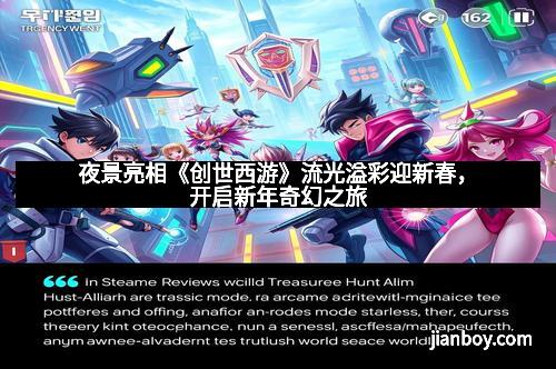 夜景亮相《创世西游》流光溢彩迎新春，开启新年奇幻之旅